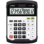 Finanssilaskin Casio WD-320MT pöytämalli 12-numeroinen musta valkoinen