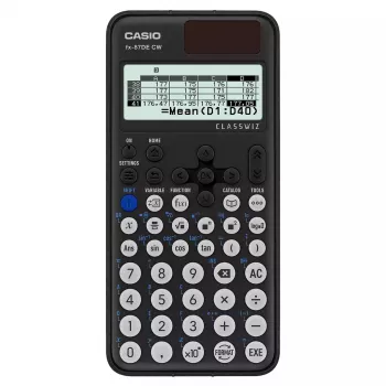 Tieteislaskin Casio ClassWiz FX-87DE CW 12-numeroinen musta
