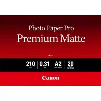 Canon PM-101 Premium Matt -valokuvapaperi A2 – 20 arkkia