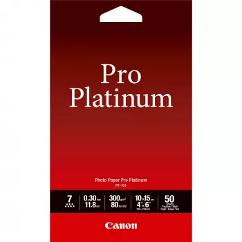 Canon PT-101 Pro Platinum valokuvapaperi 4x6 inch – 50 arkkia