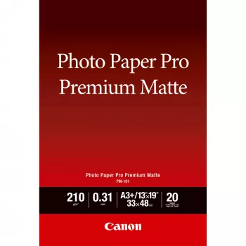 Canon PM-101 Premium Matt -valokuvapaperi A3 Plus – 20 arkkia