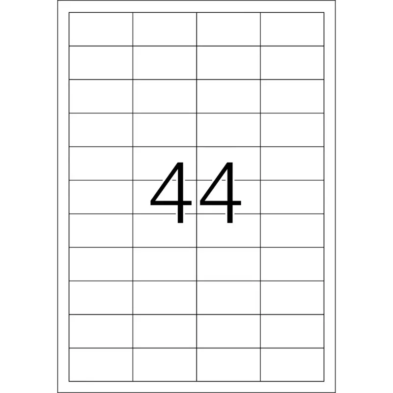 HERMA Premium -tarrat A4 48,3x25,4 mm 1100 kpl