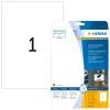 Itseliimautuva tulostintarra HERMA Labels A4 ulkokalvo 210x297 mm