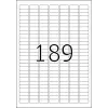 Itseliimautuva tulostetarra HERMA Labels Premium A4 25,4x10 mm 4725 kpl