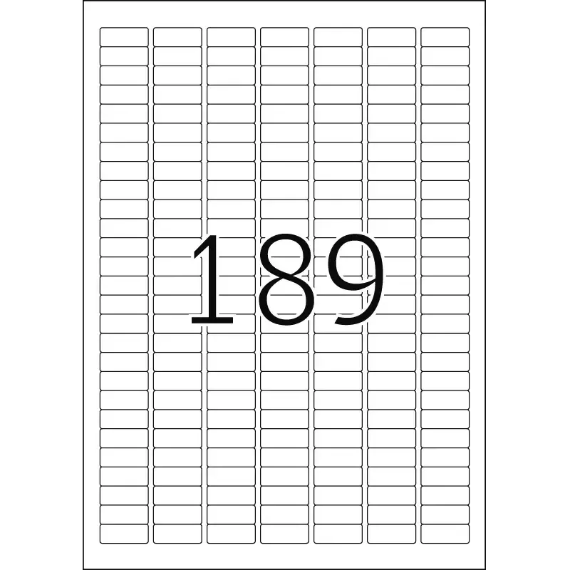 Itseliimautuva tulostetarra HERMA Labels Premium A4 25,4x10 mm 4725 kpl