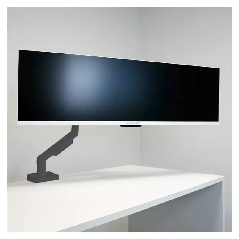 Näyttöteline LC-Power LC-EQ-A49B 124,5 cm musta puristin 20 kg