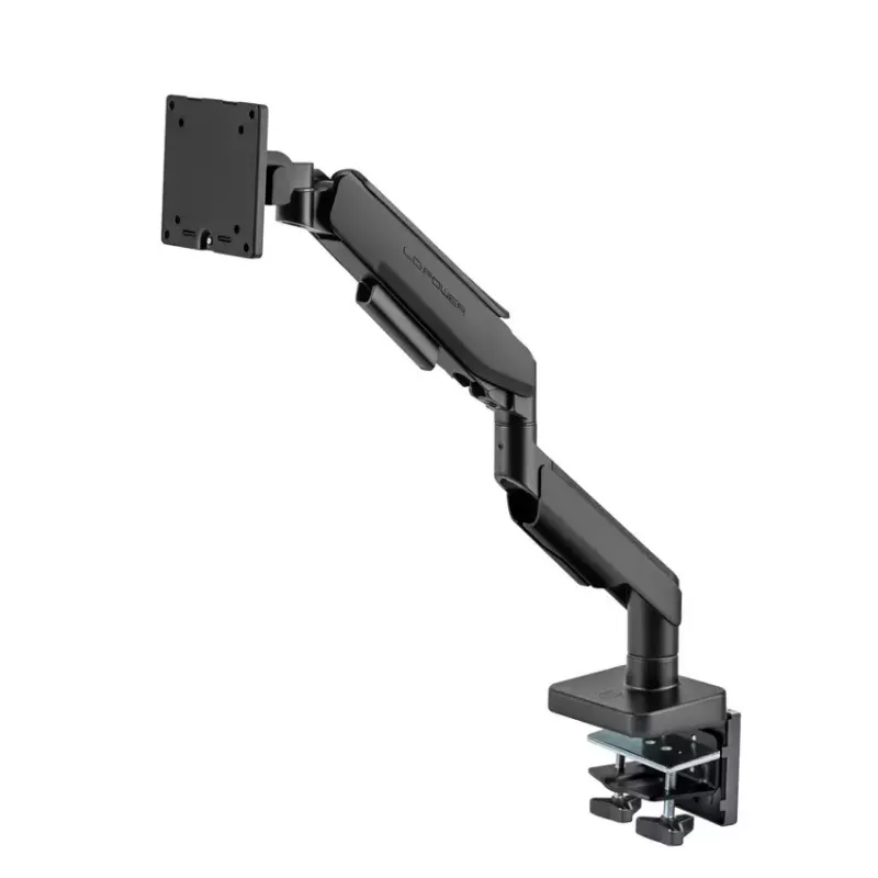 Näyttöteline LC-Power LC-EQ-A49B 124,5 cm musta puristin 20 kg