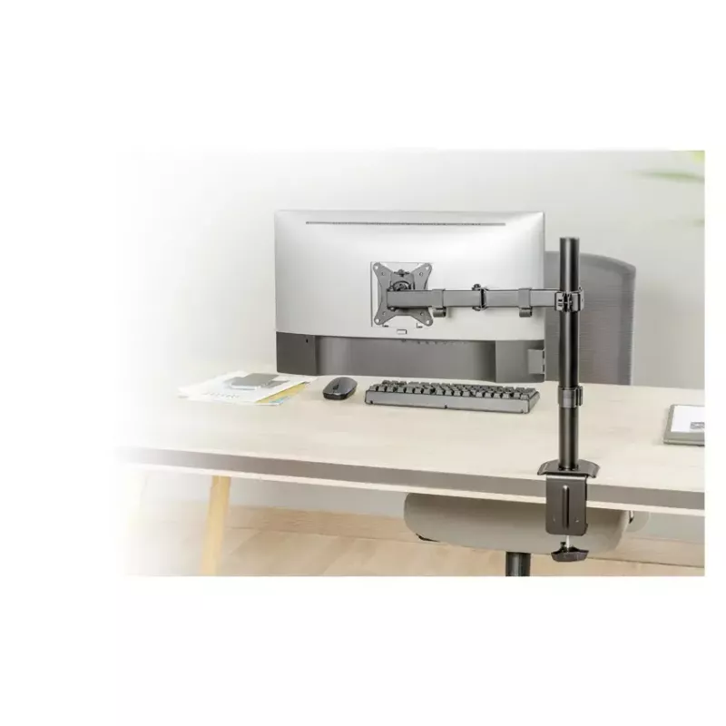 Näyttöteline LC-Power LC-EQE-A32B 32 tuuman musta puristin 9 kg