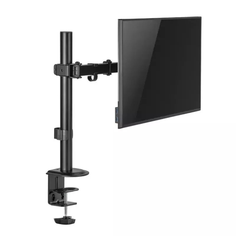 Näyttöteline LC-Power LC-EQE-A32B 32 tuuman musta puristin 9 kg