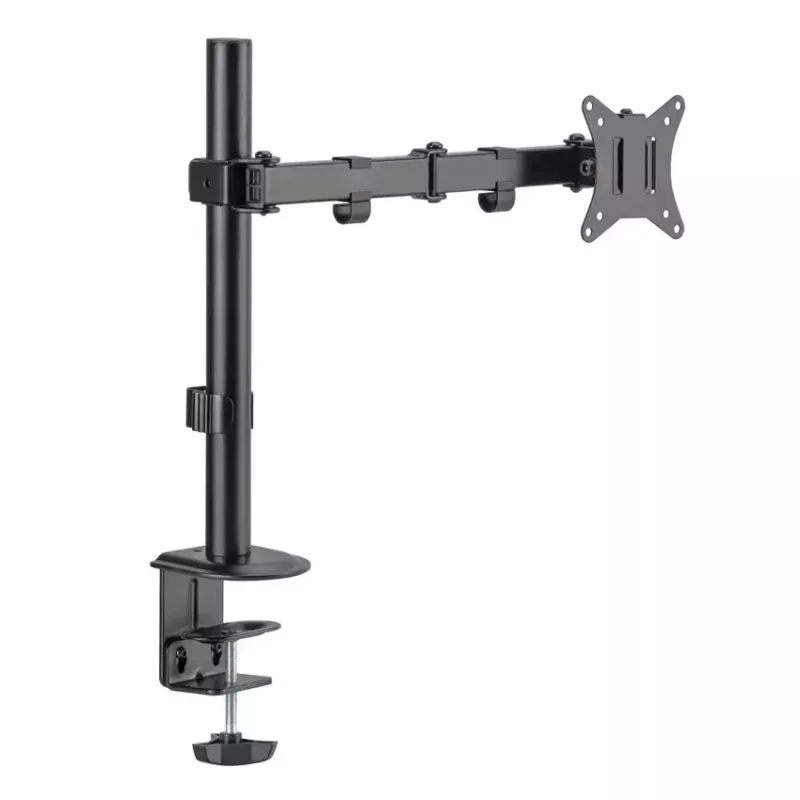 Näyttöteline LC-Power LC-EQE-A32B 32 tuuman musta puristin 9 kg