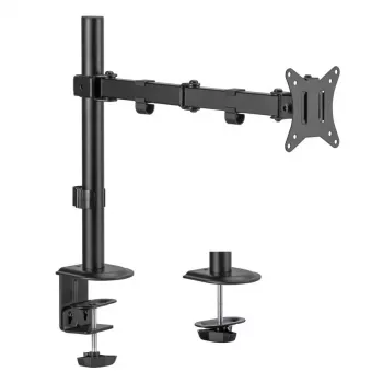 Näyttöteline LC-Power LC-EQE-A32B 32 tuuman musta puristin 9 kg