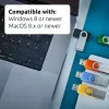 INTENSO Office Line USB-muistitikku monipakkaus 5×64 GB, USB-A, USB 3.2 Gen 1, Swivel, monivärinen