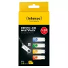 INTENSO Office Line USB-muistitikku monipakkaus 5×64 GB, USB-A, USB 3.2 Gen 1, Swivel, monivärinen
