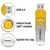INTENSO Office Line USB-muistitikku monipakkaus 5×64 GB, USB-A, USB 3.2 Gen 1, Swivel, monivärinen