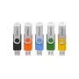 INTENSO Office Line USB-muistitikku monipakkaus 5×64 GB, USB-A, USB 3.2 Gen 1, Swivel, monivärinen