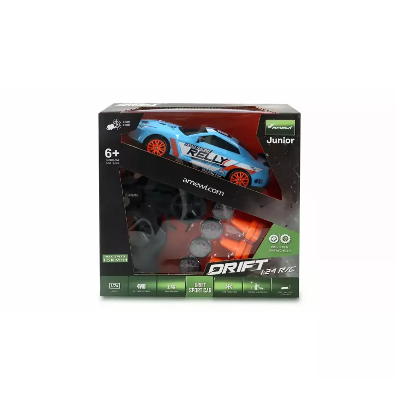 Urheiluauto Amewi Drift kauko-ohjattava malli 1:24