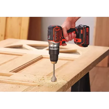 Akkuruuvinväännin Black & Decker BL188KB-QW 18V Lithium, oranssi