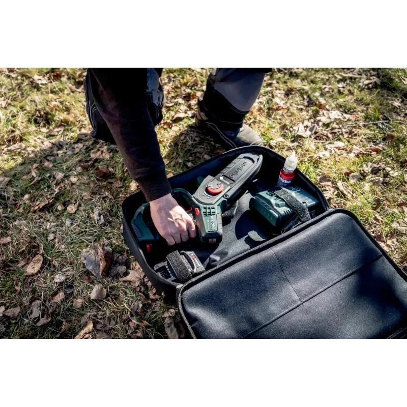 Metabo MS 18 LTX 15 akkukäyttöinen moottorisaha, 18 V, 1x 2,0 Ah