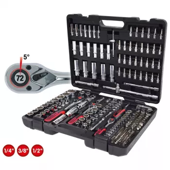 Hylsyavainsarja KS Tools 918.0795 195 päätä imperial 10 kg