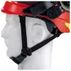 Turvapäähine Uvex 9774238 suuritiheyspolyeteeni HDPE punainen keltainen