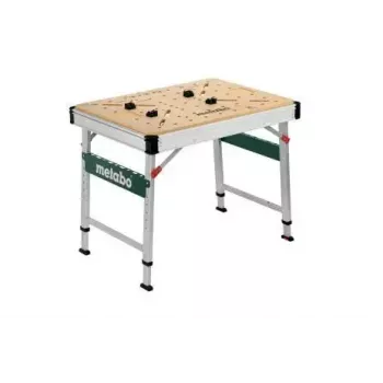 Ulkopöytä Metabo MWB 100 beige metalli suorakaiteen muotoinen 710 mm leveys