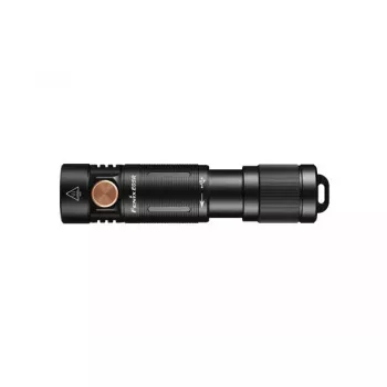 Fenix E05R taskulamppu musta käsitaskulamppu LED duralumiini IP68 30 h
