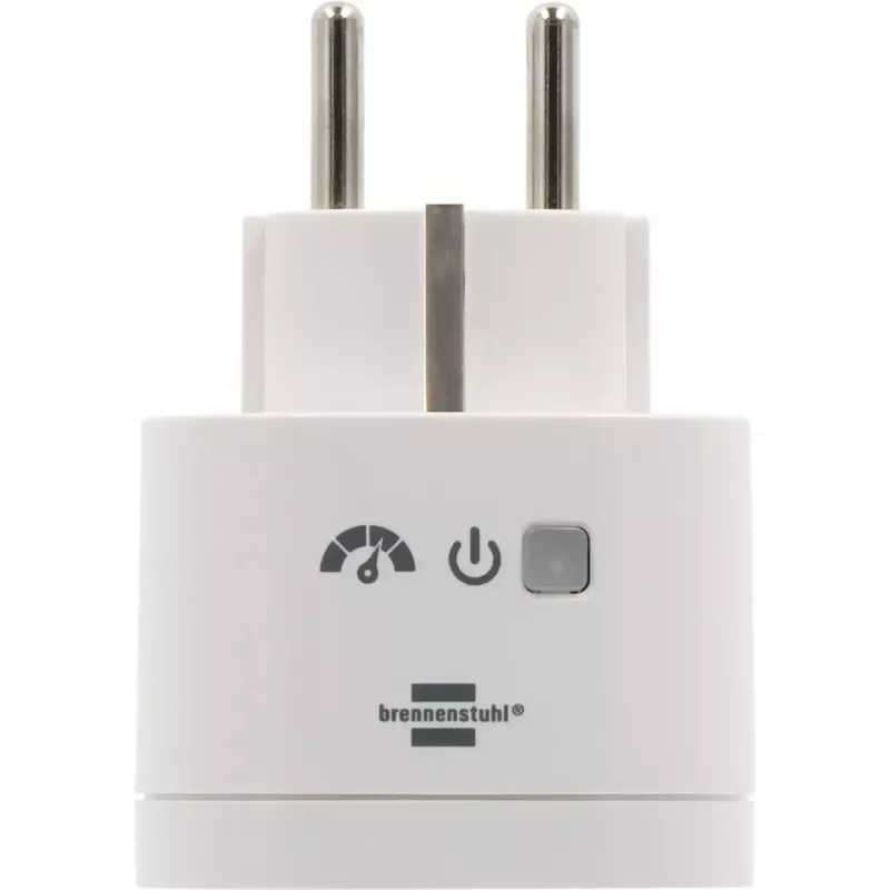 Brennenstuhl Connect WiFi-älypistoke XS01 1294880 energiamittauksella, valkoinen