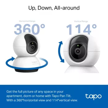 TP-Link TC72 valvontakamera lamppu IP-valvontakamera sisäkäyttöön 2560 x 1440 pikseliä katto/pöytä
