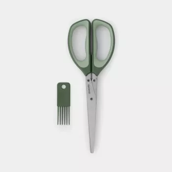 Keittiösakset Brabantia Tasty+ 225 mm vihreä yrtit