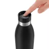 EMSA Bludrop Color N31109 päivittäiseen käyttöön 700 ml ruostumaton teräs musta