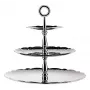 Alessi Dressed kolmikerroksinen tarjoilujalusta, ruostumaton teräs (MW52/3)