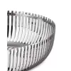 Alessi PCH06/26 soikea kori, kiillotettu ruostumaton teräs, 26 cm