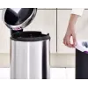 Roskis Brabantia 112041 12 L pyöreä ruostumaton teräs