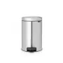 Roskis Brabantia 112041 12 L pyöreä ruostumaton teräs