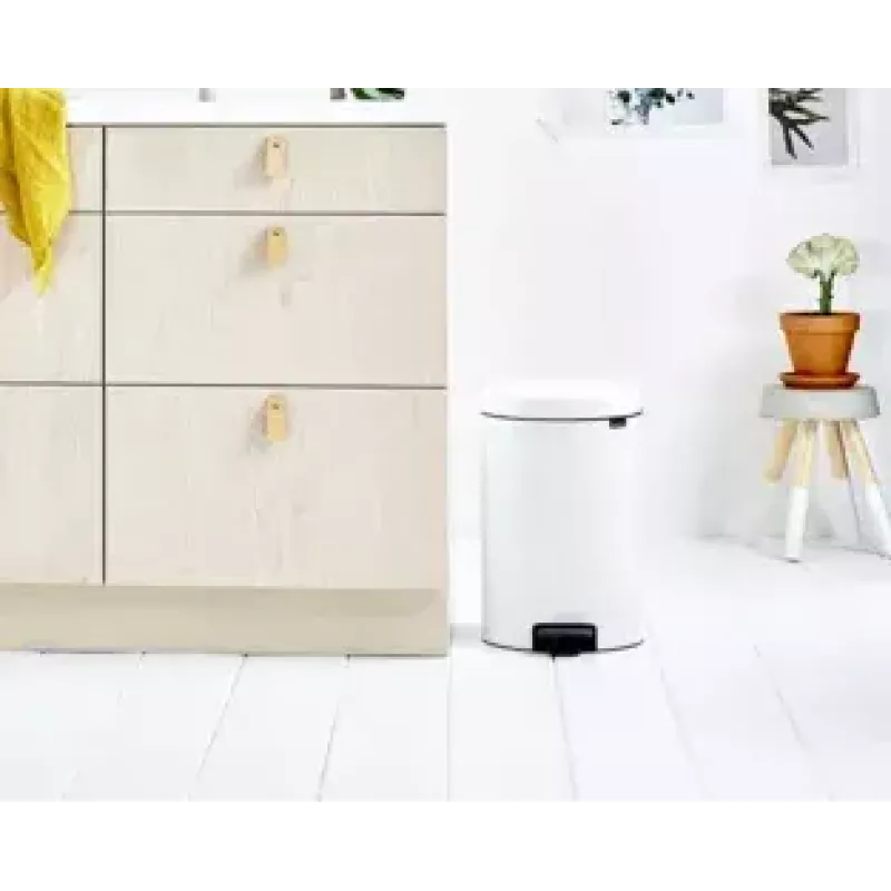 Jäteastia Brabantia 111846 20L pyöreä valkoinen