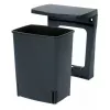 Brabantia 395246 sisäänrakennettava roskakori, 10 l, musta