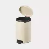 Brabantia NewIcon 20 L pyöreä beige roskis