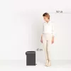 Brabantia NewIcon 20 L pyöreä beige roskis