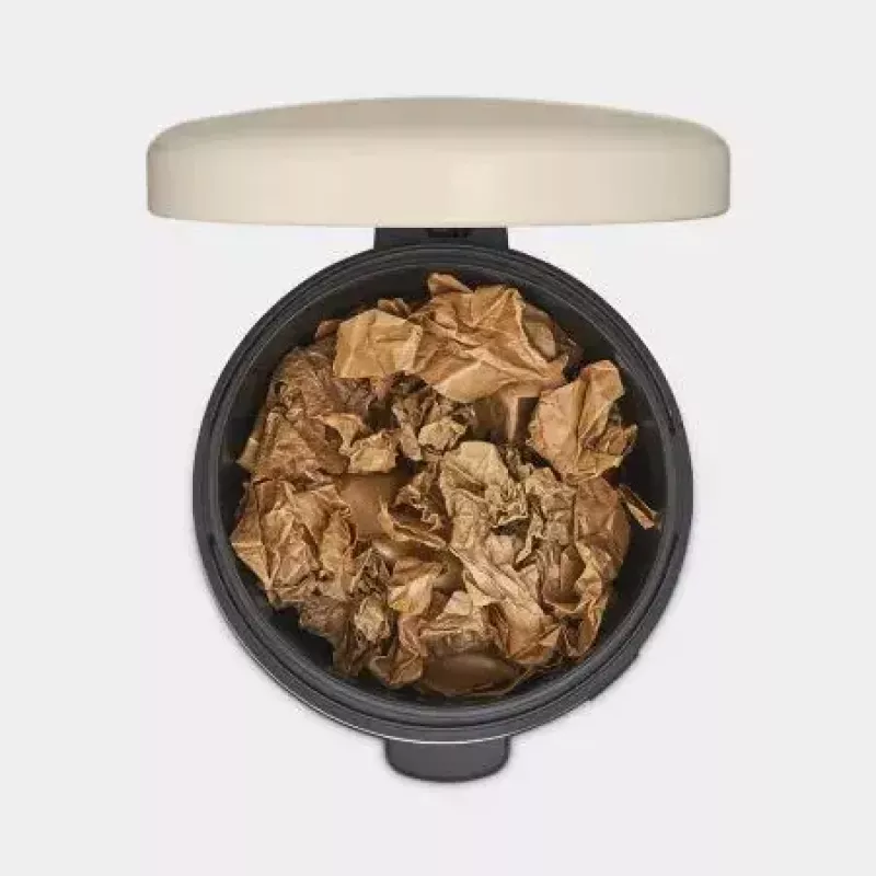 Brabantia NewIcon 20 L pyöreä beige roskis
