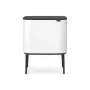 Roskis Brabantia 313547 34 L suorakaiteen muotoinen muovi valkoinen