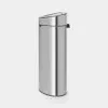 Brabantia Touch Bin Oval Steel 100680