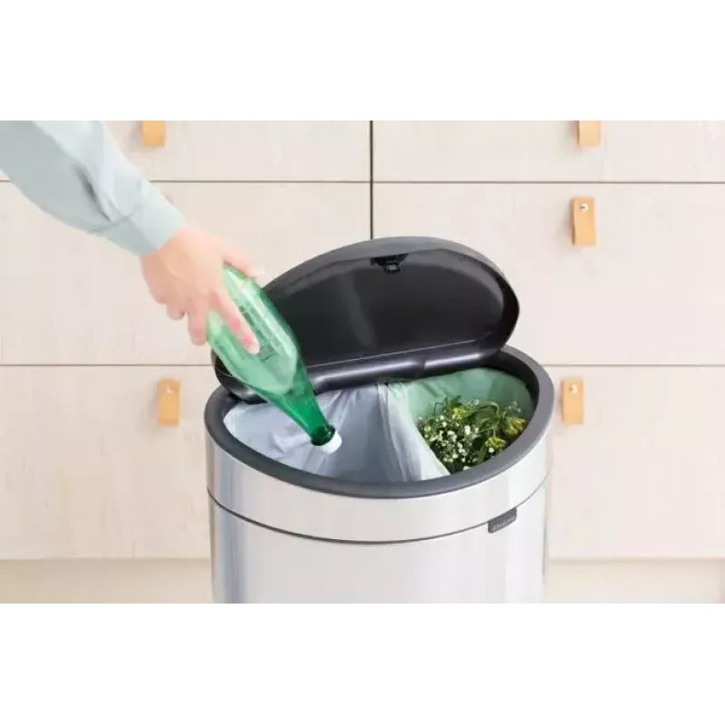 Brabantia Touch Bin Oval Steel 100680