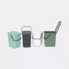 Brabantia 129964 jäteastia 25 l suorakaiteen muotoinen muovi vihreä