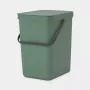 Brabantia 129964 jäteastia 25 l suorakaiteen muotoinen muovi vihreä