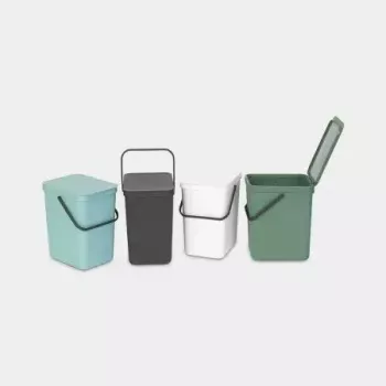 Brabantia 129940 jäteastia 25 l suorakaiteen muotoinen muovi harmaa