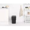 Brabantia 129940 jäteastia 25 l suorakaiteen muotoinen muovi harmaa