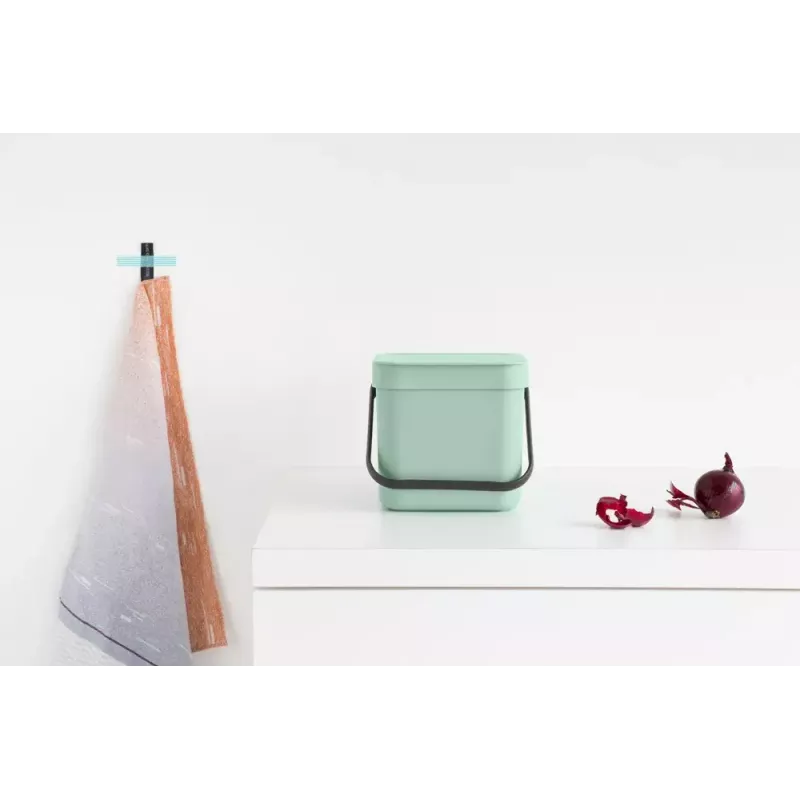 Brabantia Sort & Go jäteastia 3 l vihreä leveys 188 mm syvyys 139 mm korkeus 181 mm