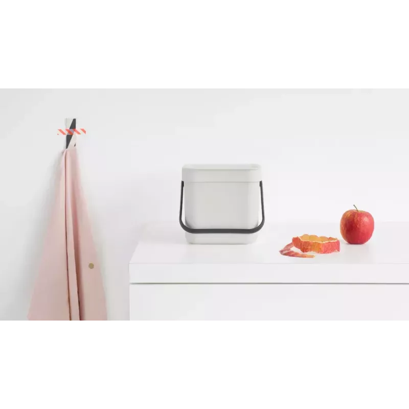 Brabantia Sort & Go 6 l harmaa jäteastia 200x245x181 mm