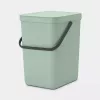 Brabantia Sort & Go 25 l vihreä jäteastia 265x340x400 mm