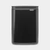 Brabantia Bo 4 l jäteastia suorakaiteen muotoinen, teräskotelo, musta, 200×172×272 mm